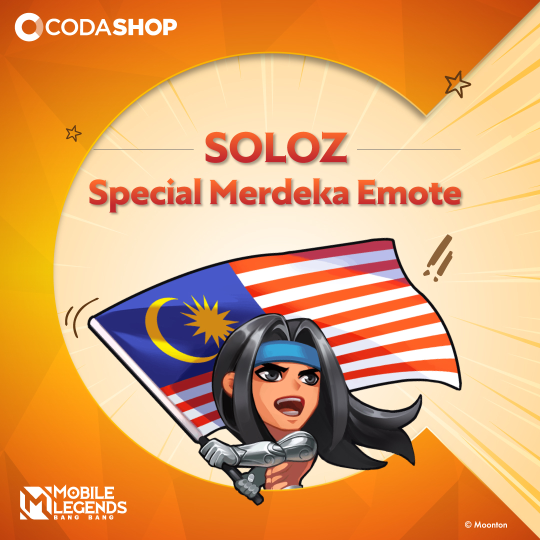 Soloz Special Merdeka Mobile Legends Bang Bang Emote Codashop Blog My