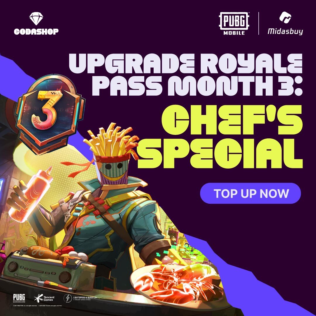 PUBG Mobile Royale Pass Chef's Special
