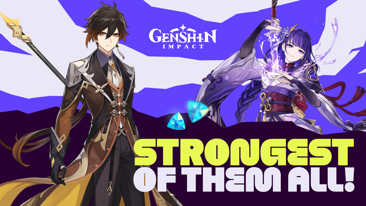 Ten Strongest Genshin Impact Characters You Can Use In The Game