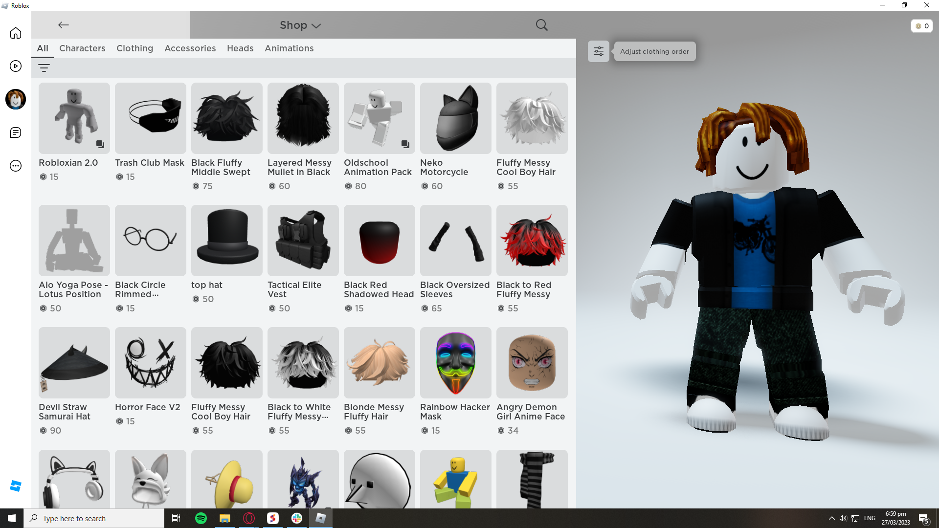 Avatar Shop Roblox