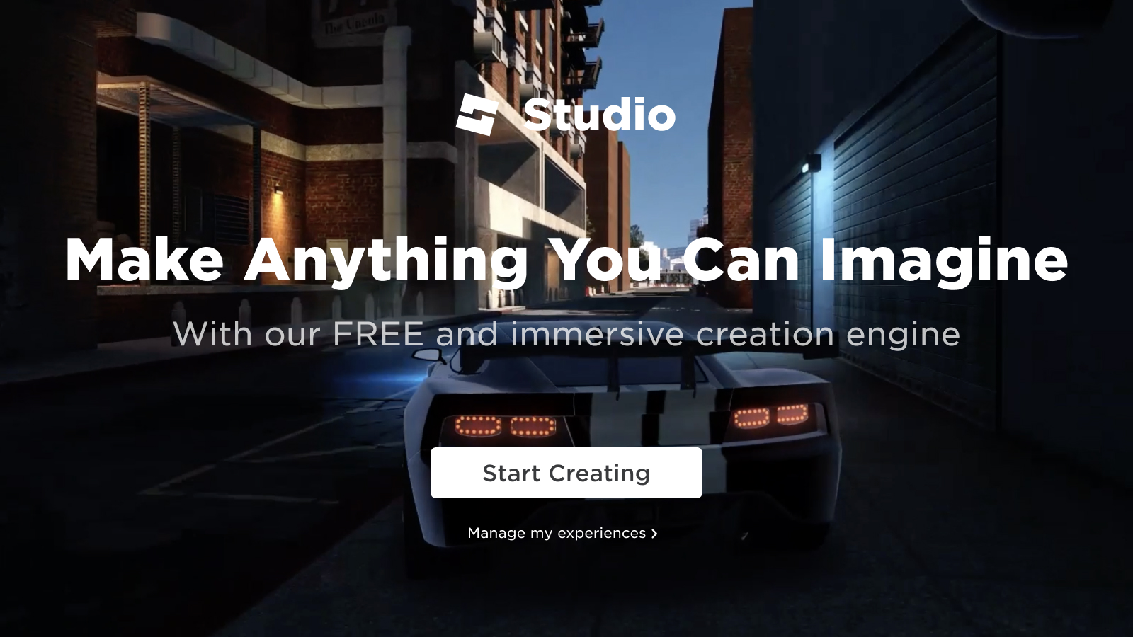 Studio Creator Roblox