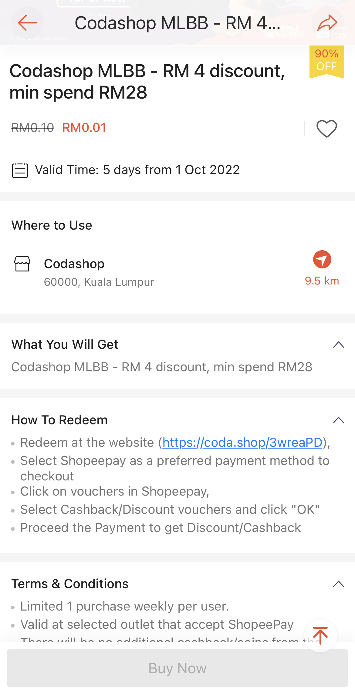 MLBB: RM4 DISCOUNT With ShopeePay! | Codashop Blog MY