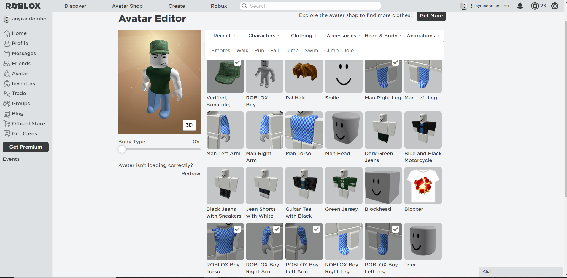 How to make a avatar EASY in Roblox Catalog Avatar Creator 