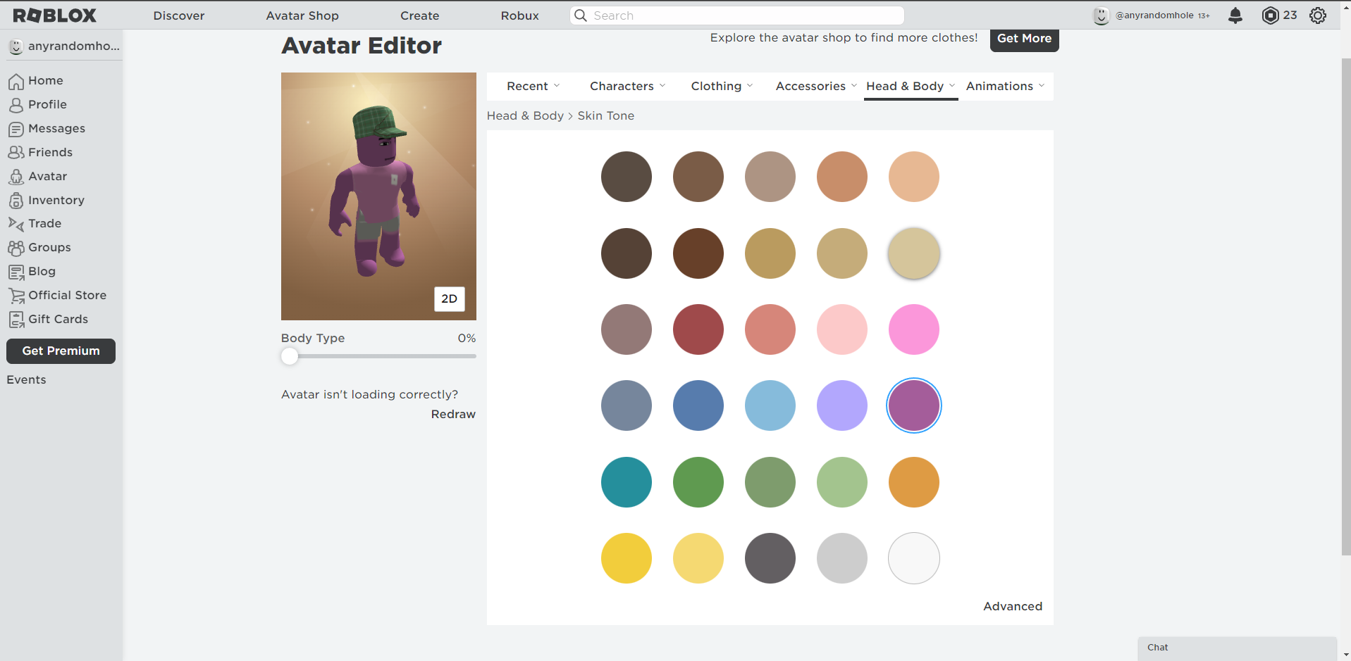 Avatar Customizer - Roblox