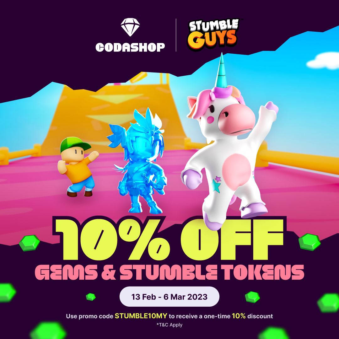 Stumble Guys Online Store  Top Up & Prepaid Codes - SEAGM