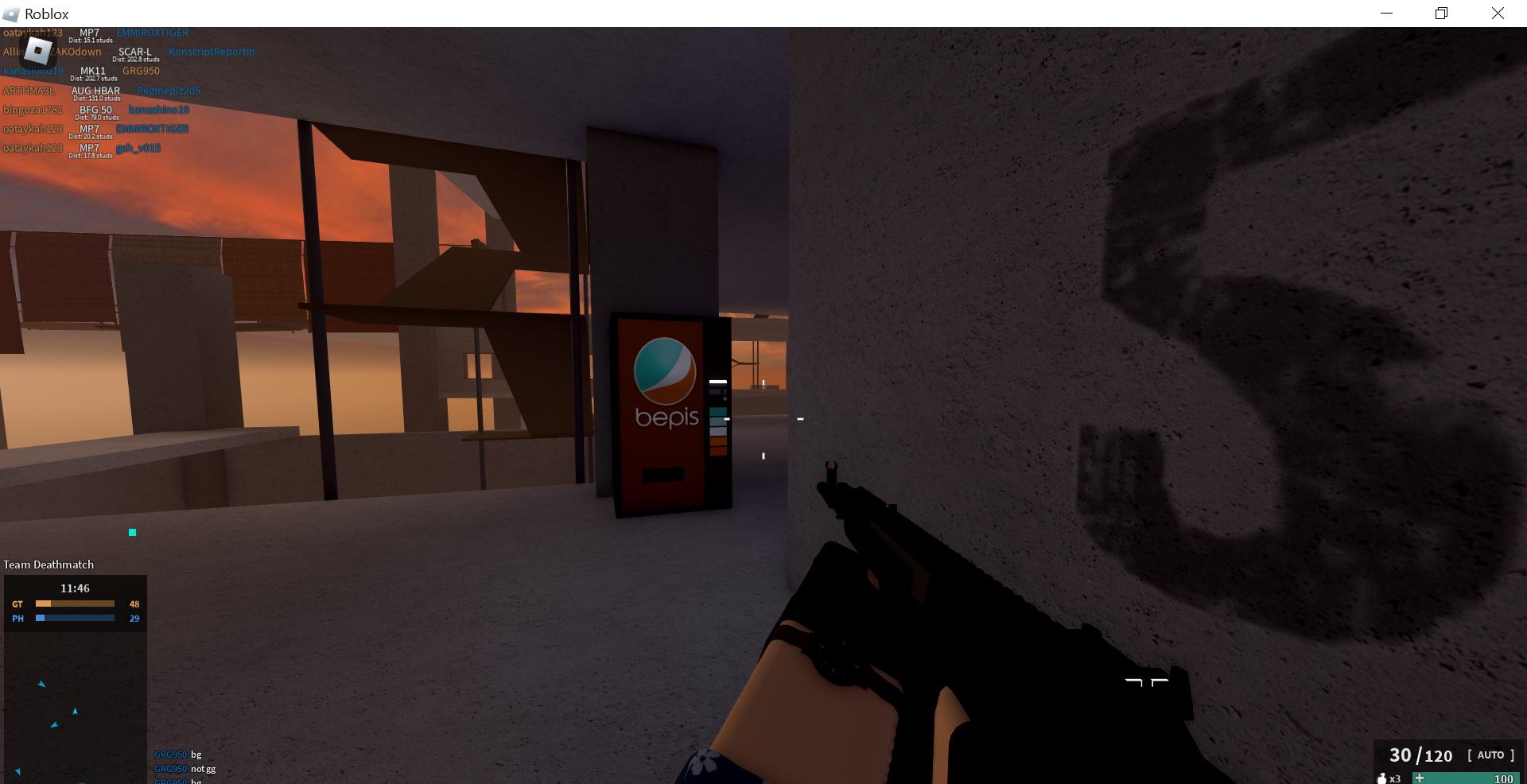 gun games to play on roblox