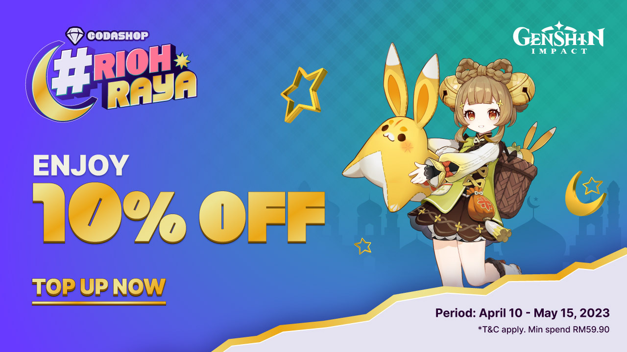 Rioh Raya Sale : Genshin Promo Code