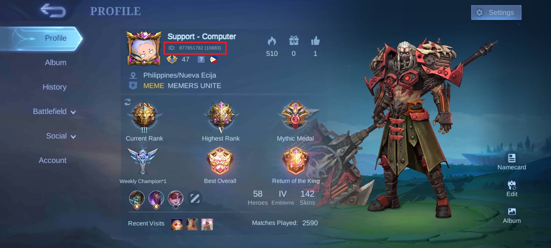 How To Find Mobile Legends User ID Blog Codashop Nepal