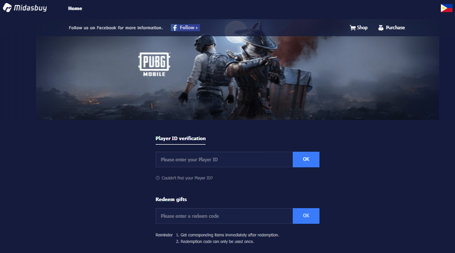 pubg mobile online purchase