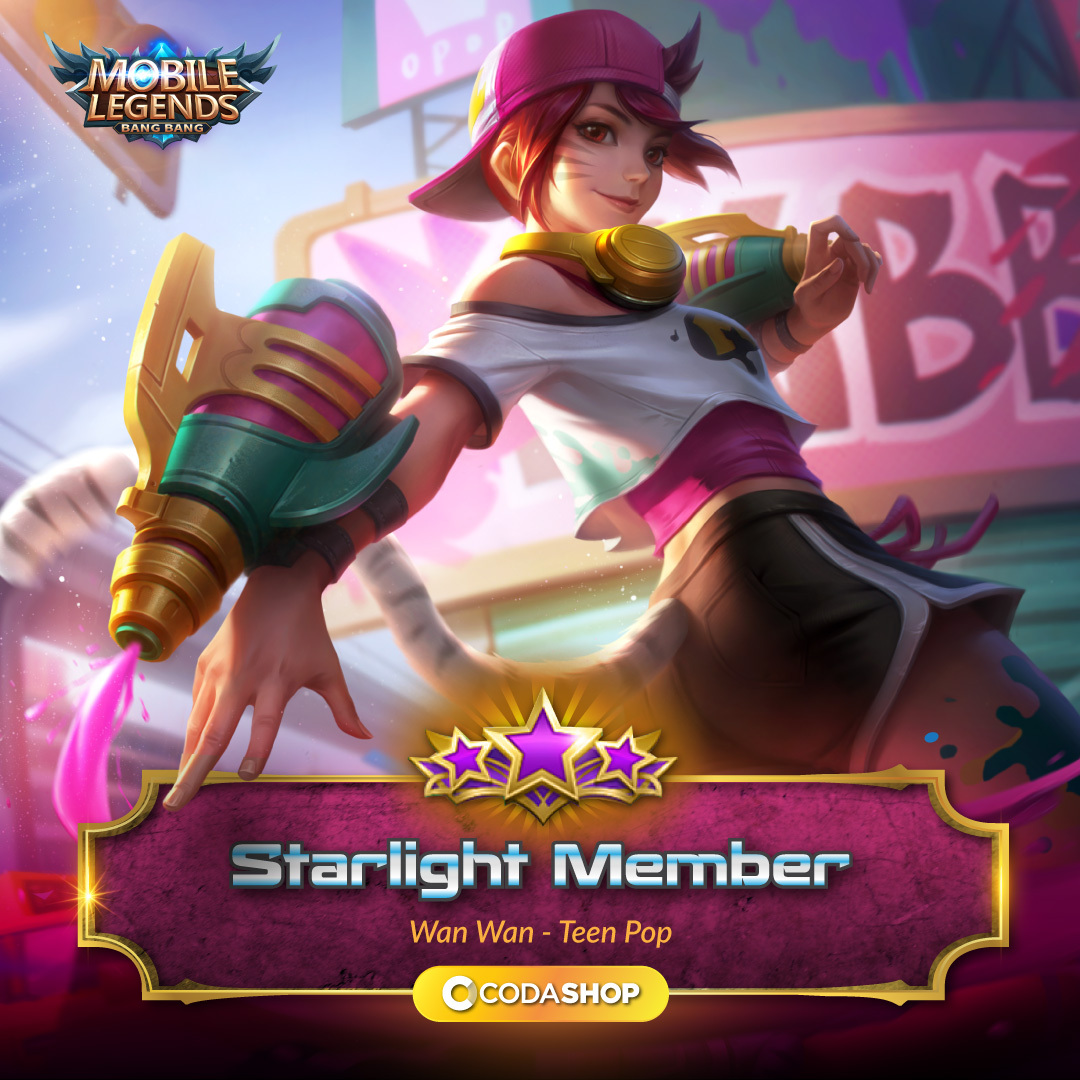 August Starlight-exclusive Skin: Wan Wan "Teen Pop" | Codashop Blog PH