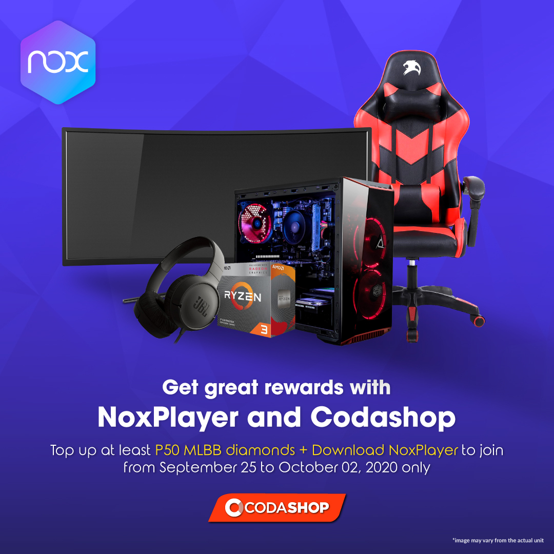 NoxPlayer X Codashop: Win A PC Set And Other Prizes ...