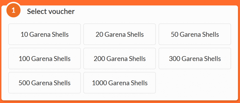 top up garena shells using globe load