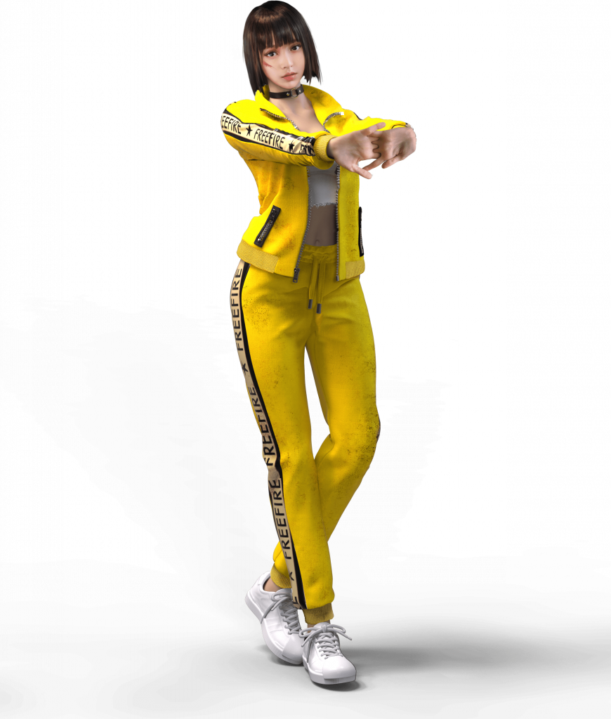 Personagens Free Fire Png Kelly