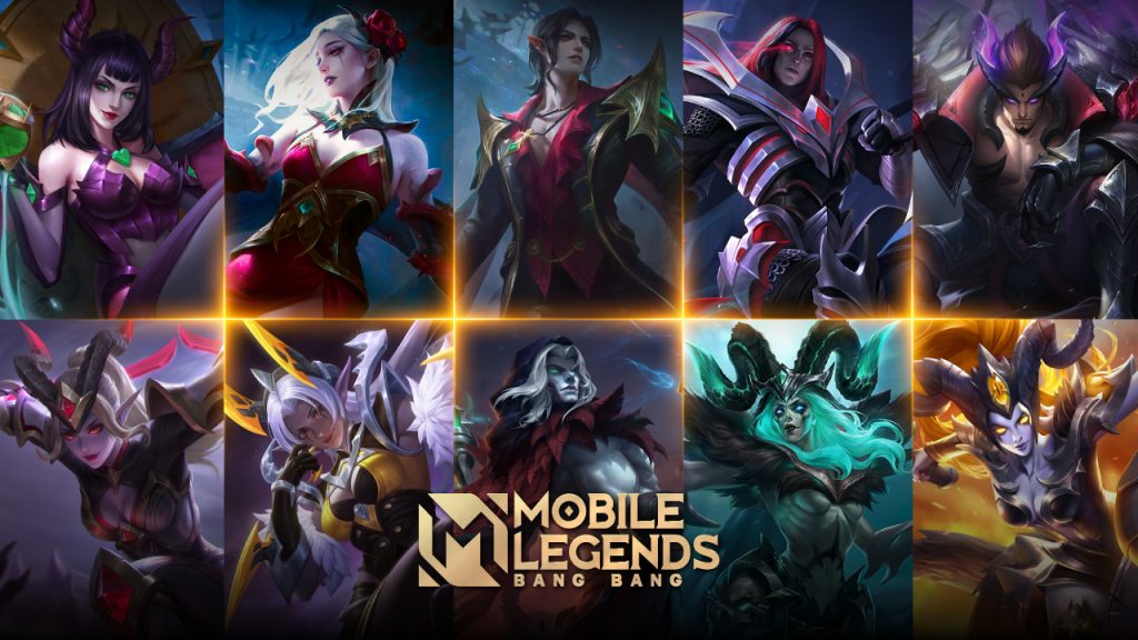 Inhuman Heroes in Mobile Legends