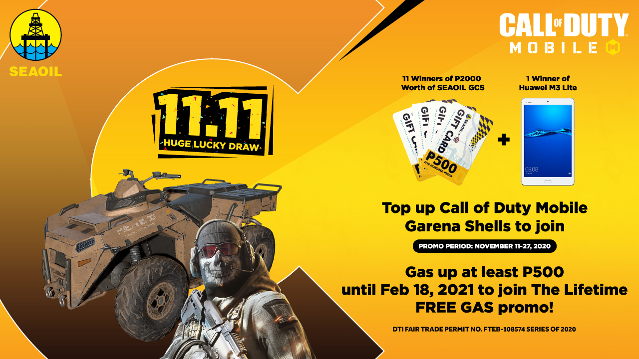 Call Of Duty Mobile 11.11 Huge Lucky Draw Blog PH