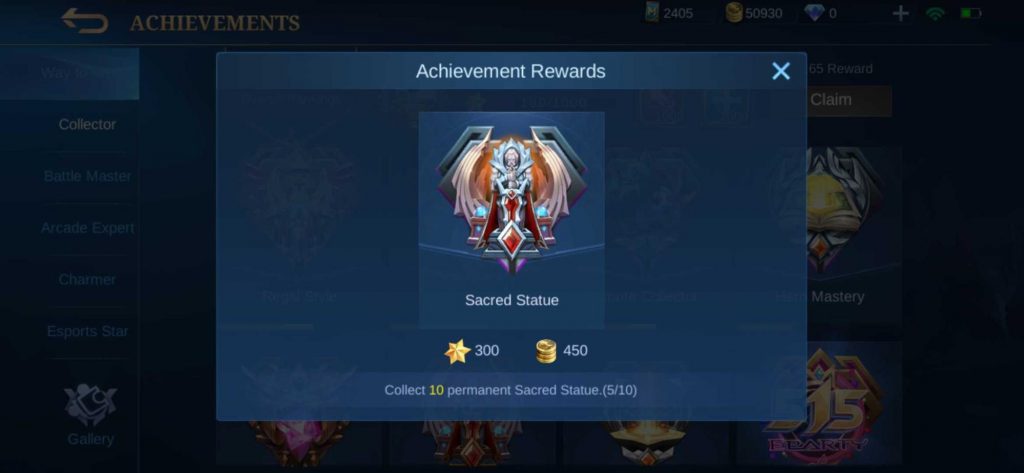 Achievements