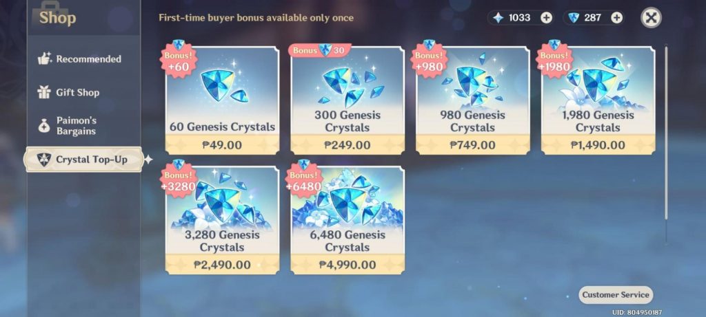 Genesis Crystals
