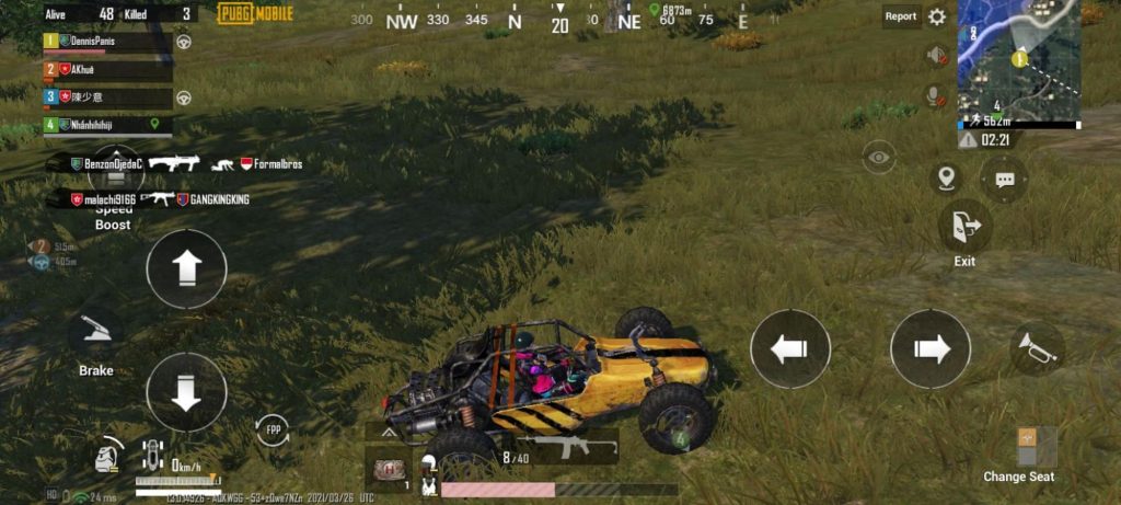 PUBG Mobile vehicles