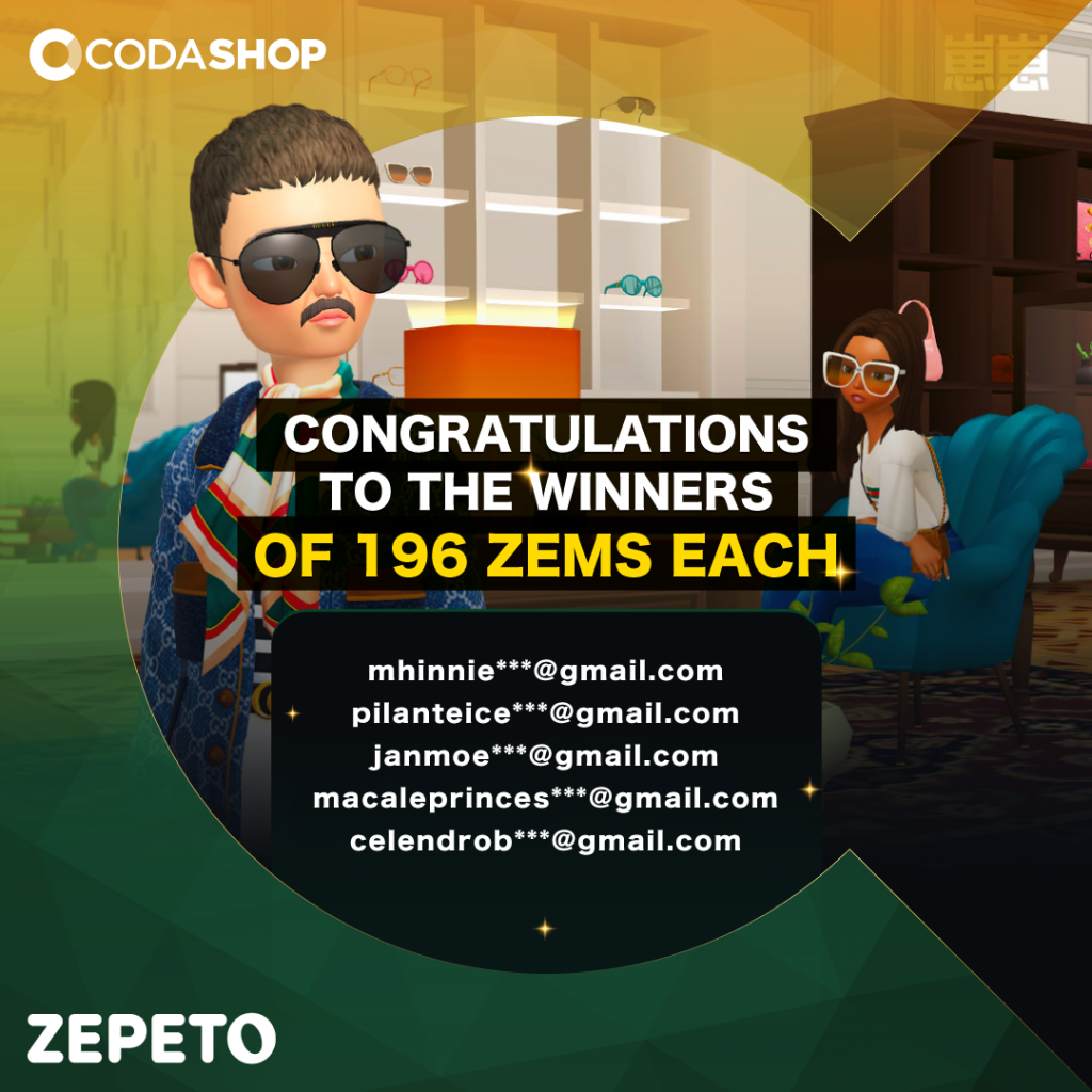 Codashop zepeto