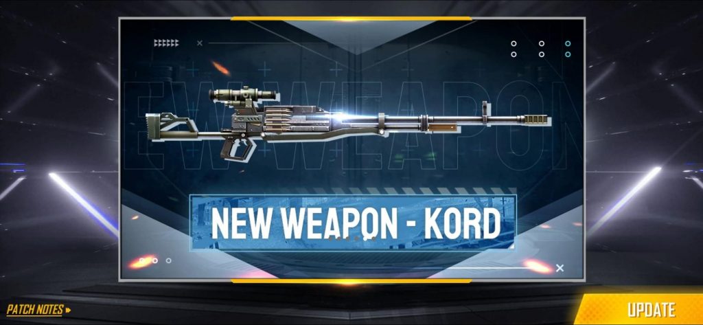 New Weapon - Kord