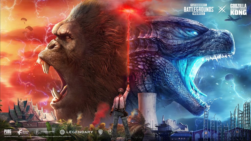 PUBG Patch 1.4 update Godzilla vs Kong