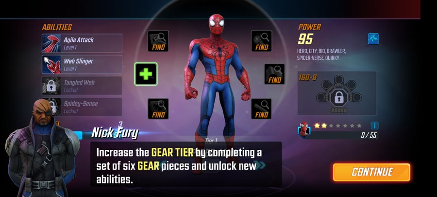 Spiderman Equipment