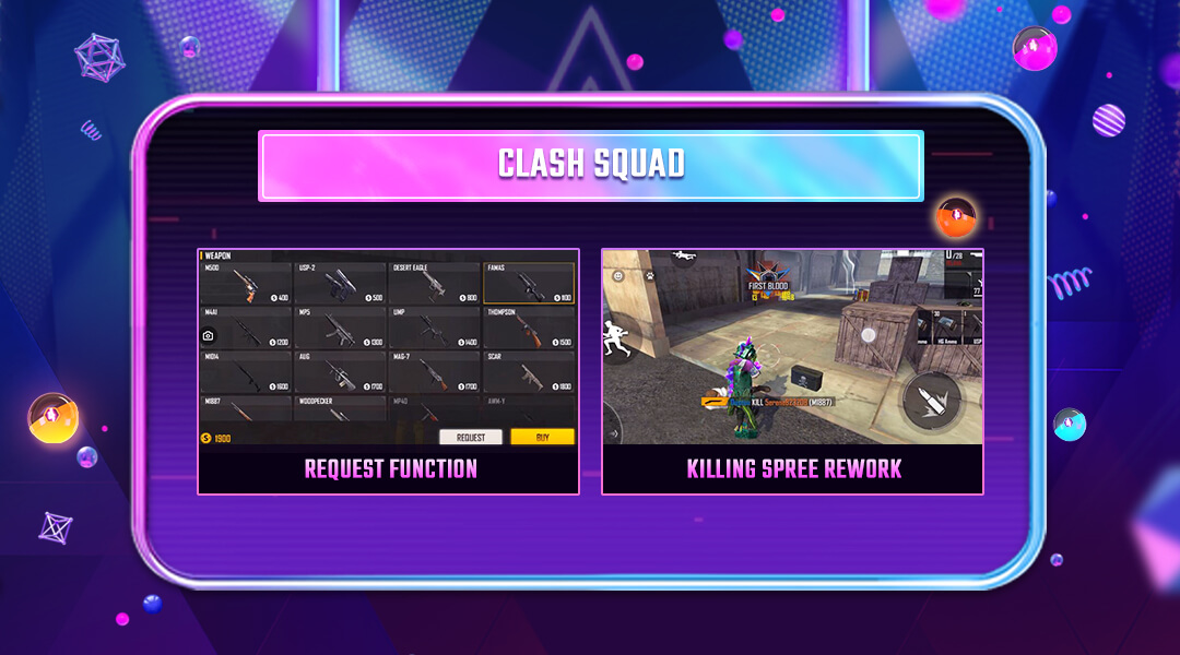 Clash Squad Request Function