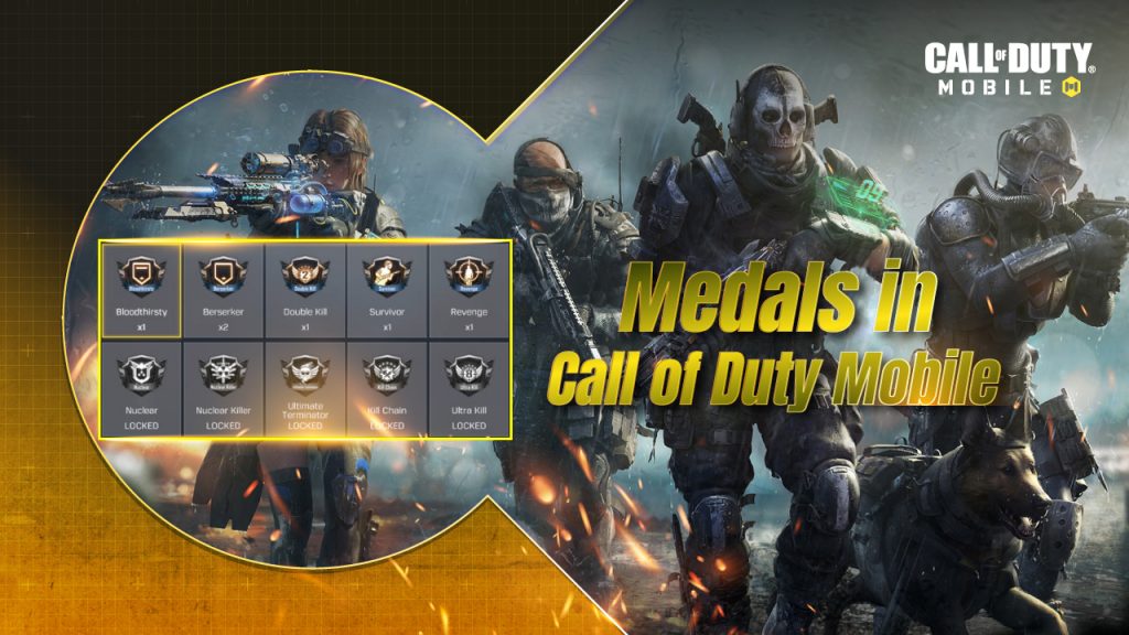 Medals in Call of Duty Mobile