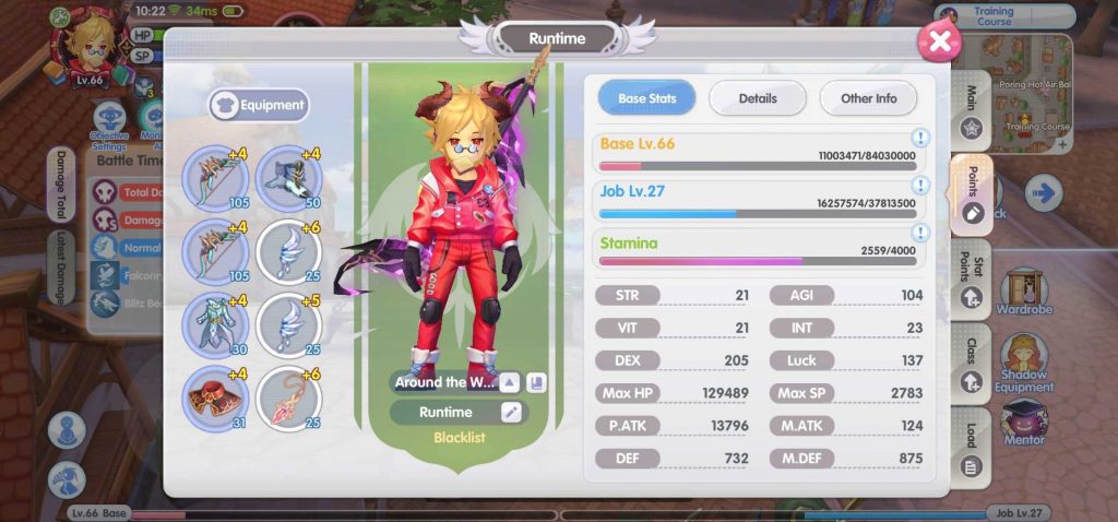 Character Stats