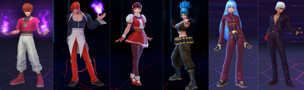 King of Fighters Skin Line