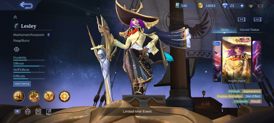 5 rarest skins in Mobile Legends missing in your collection