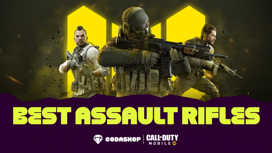 Top Five Assault Rifles In Call Of Duty: Mobile | Codashop Blog PH