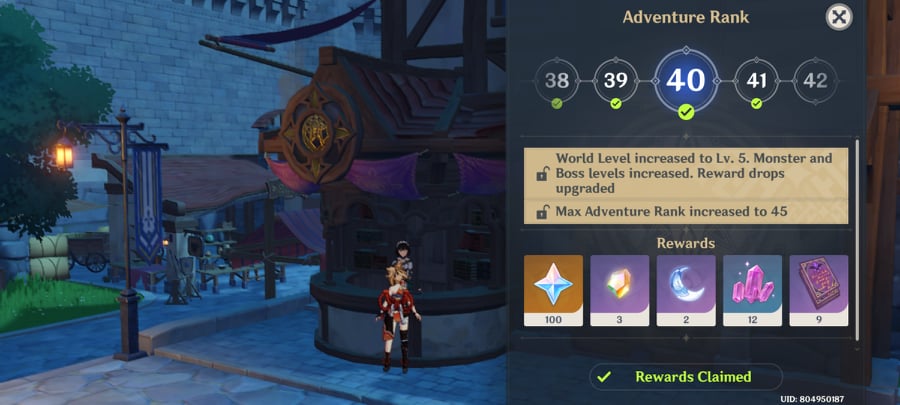 What is the Maximum Adventure Rank?