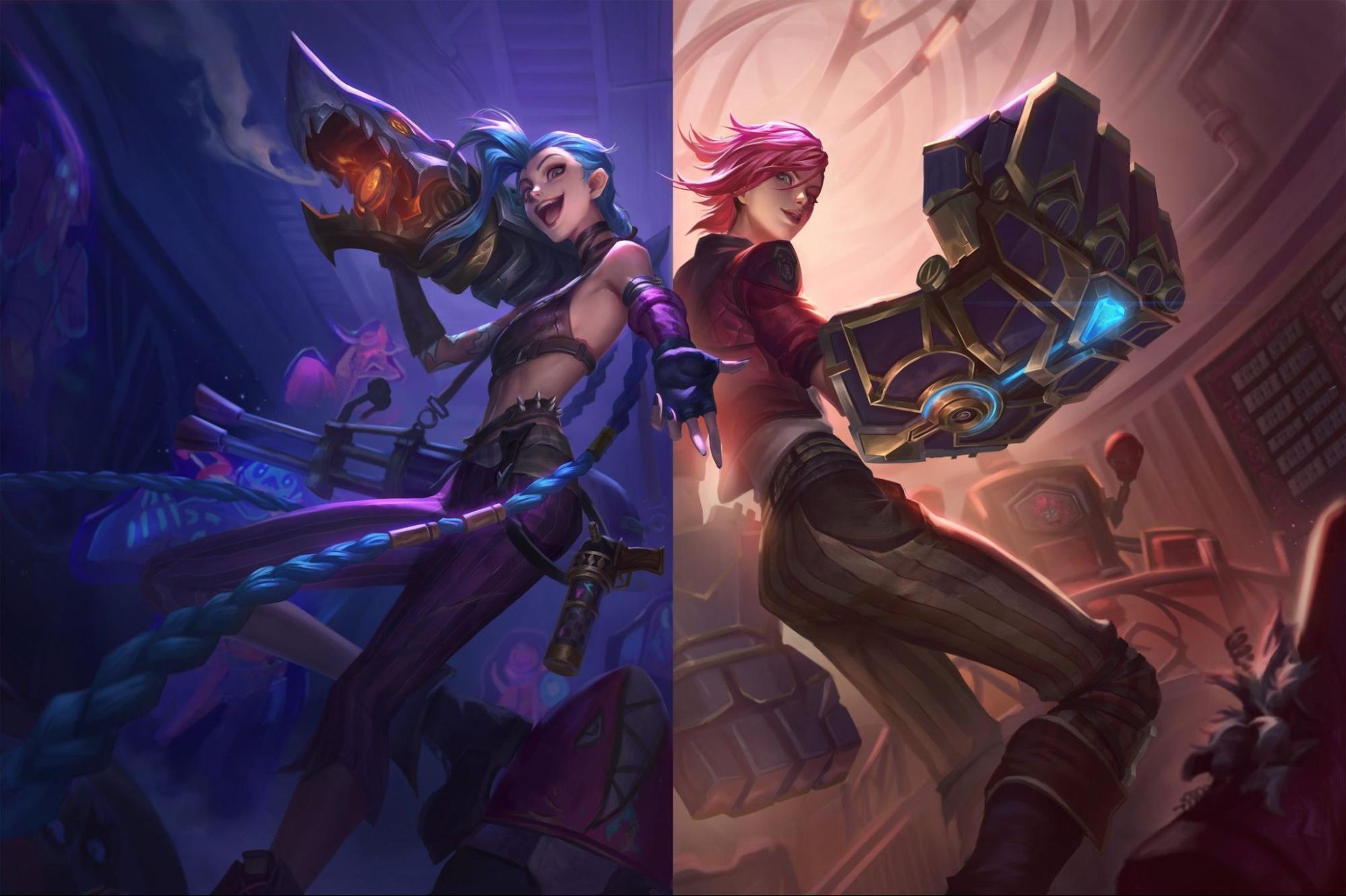 Jinx and Vi