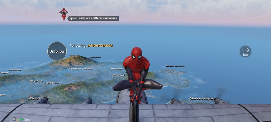 Spider Man Airplane