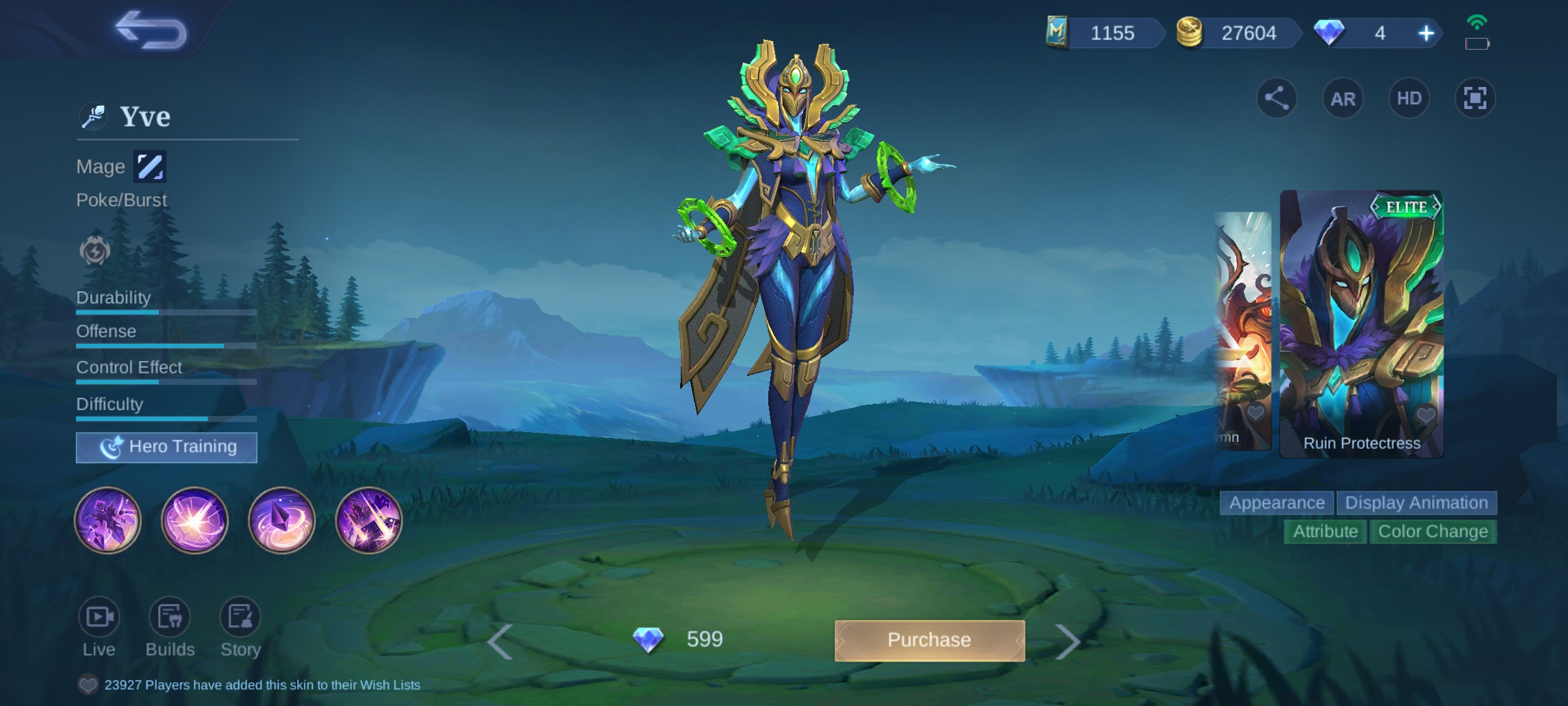 Basic Skin Yve, Forest Hymn