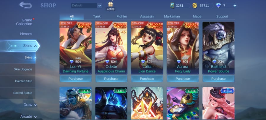 MLBB Skins