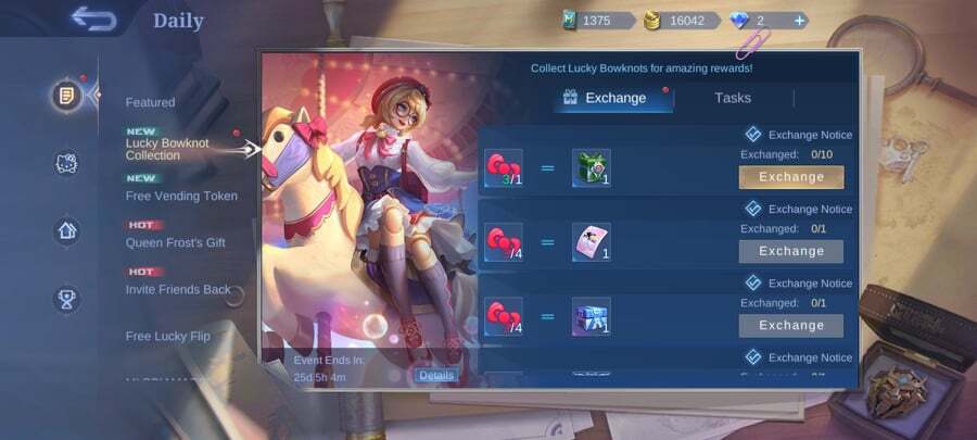 MLBB Lucky Bowknot Collection