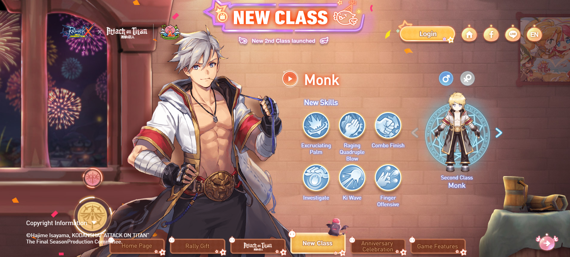 ROX New Class Monk