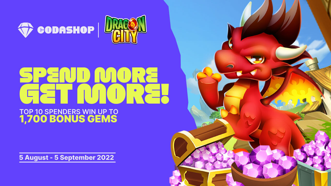 Spend More And Get More With Dragon City | Codashop Blog PH