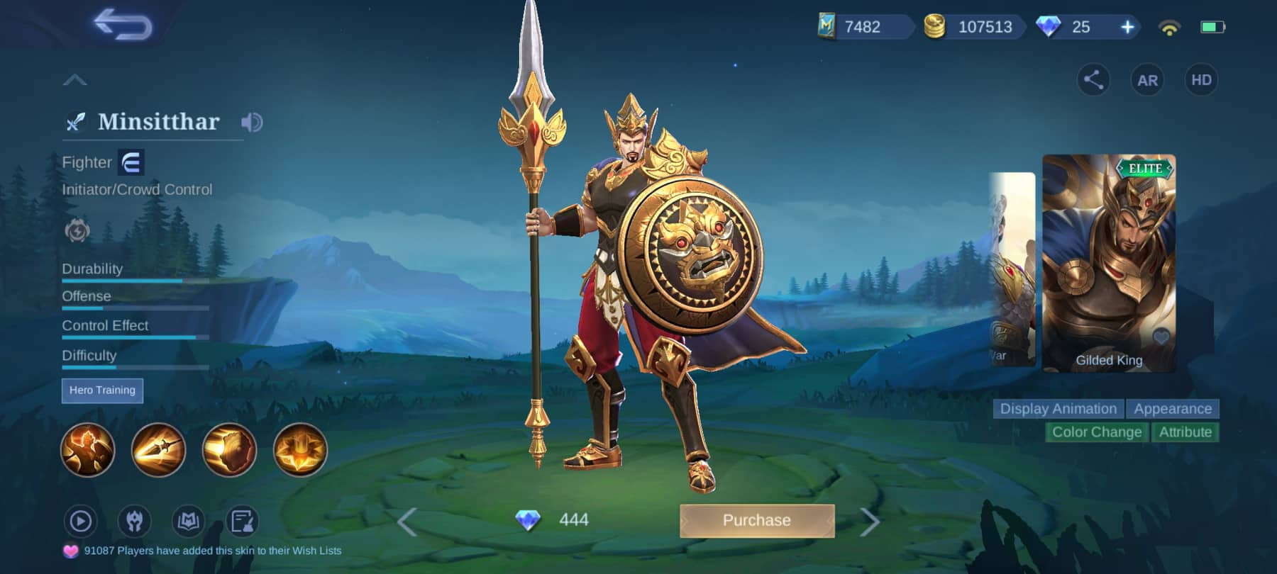 Minsitthar Gilded King