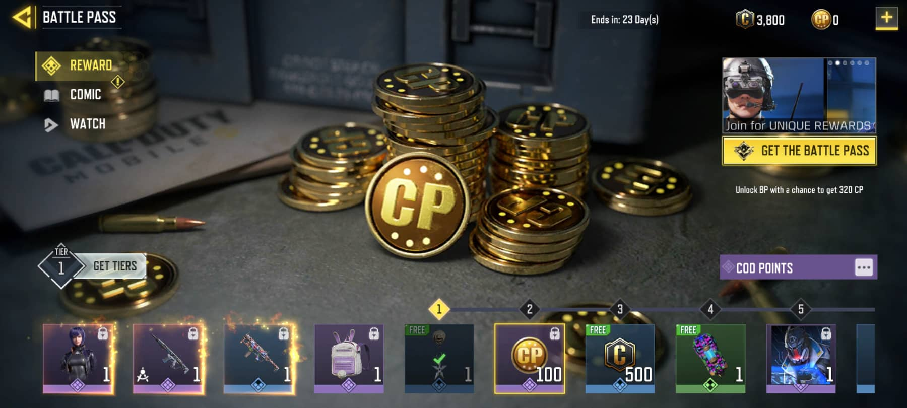 CODM S7 Battle Pass Rewards