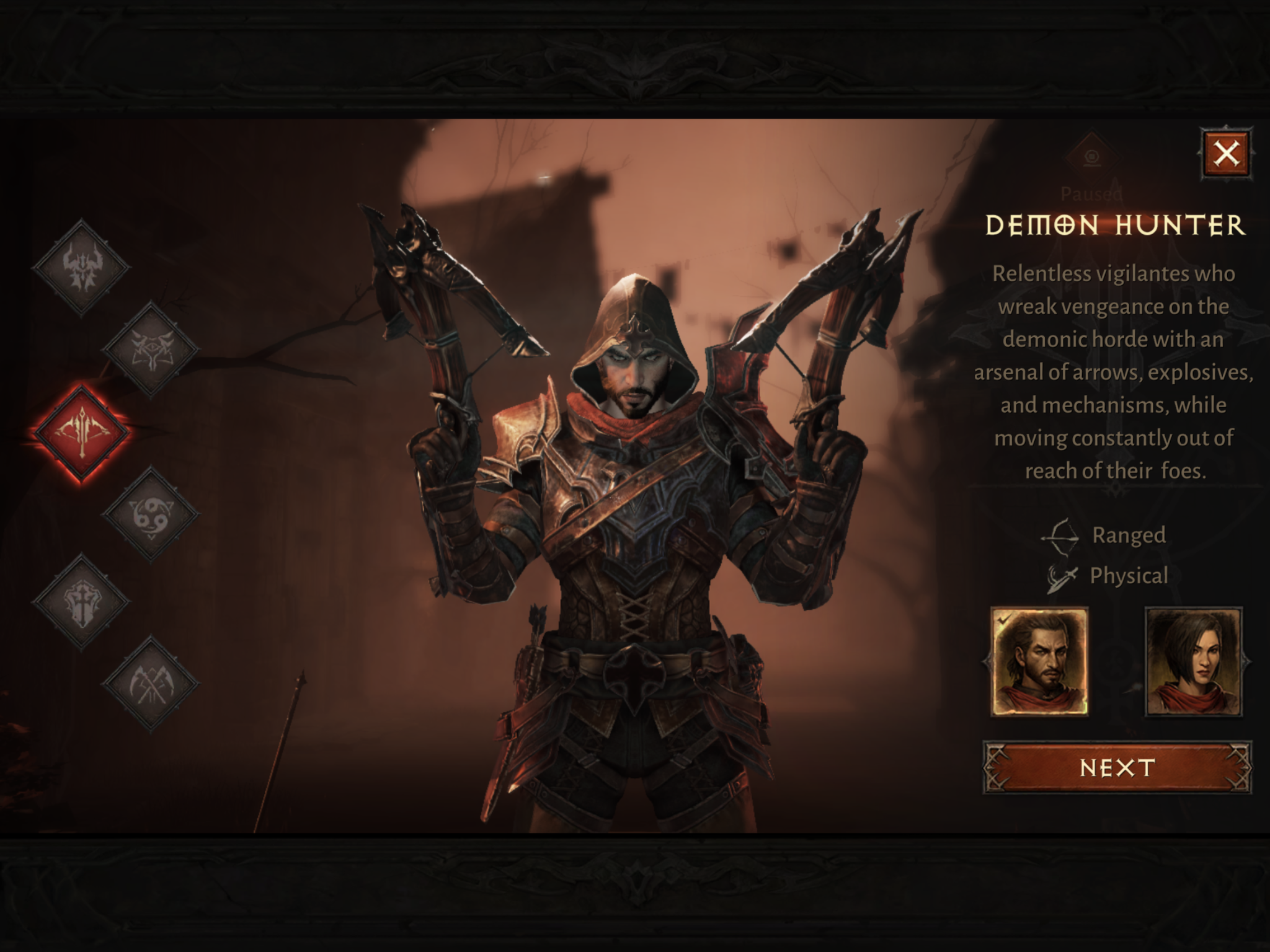 Demon Hunter Diablo Immortal