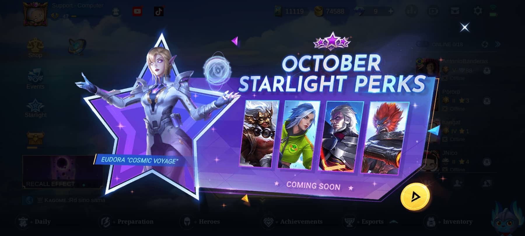 Eudora Cosmic Voyage Starlight Skin