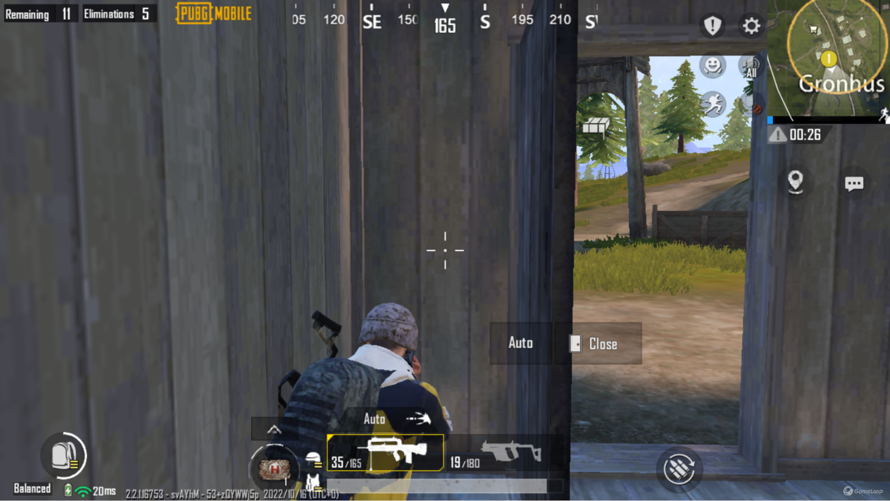 PUBGM camping