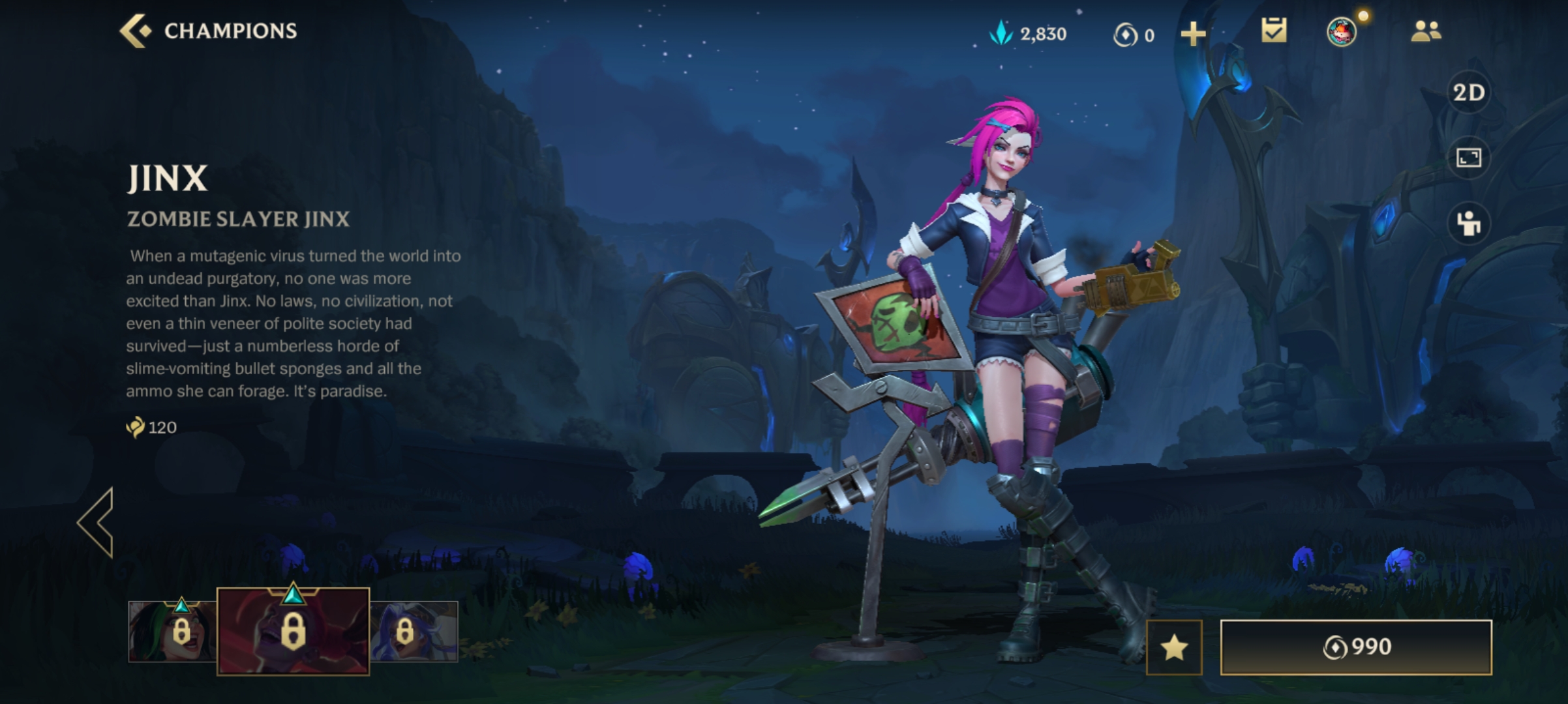 Slayer Jinx  Skin Info & Review