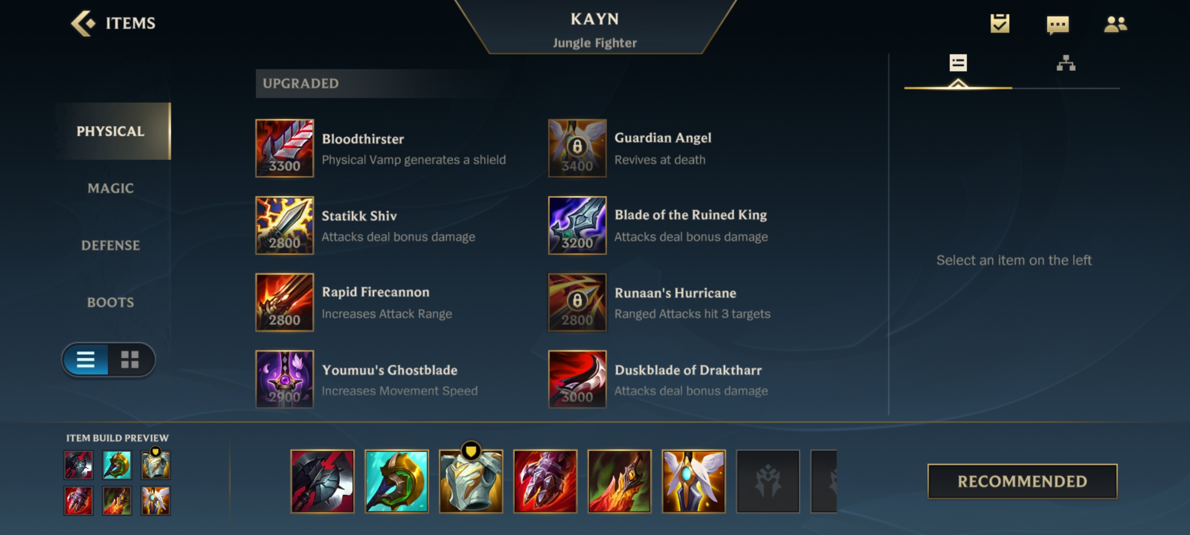 WILD RIFT  TOP 1 KAYN BEST BUILD FOR PATCH 4.3 (100% WIN RATE