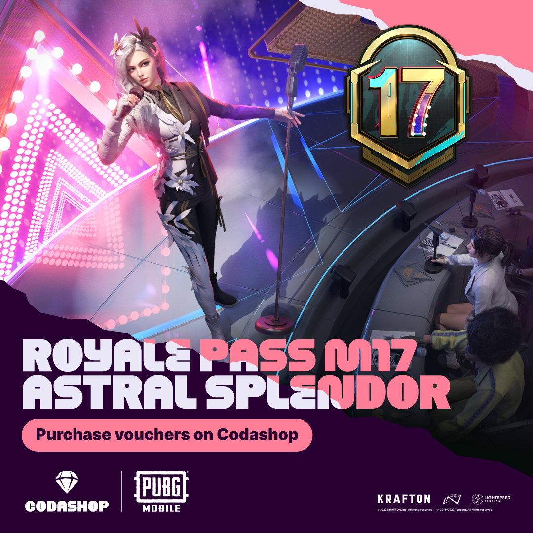 PUBGM Royale Pass M17 Astral Splendor
