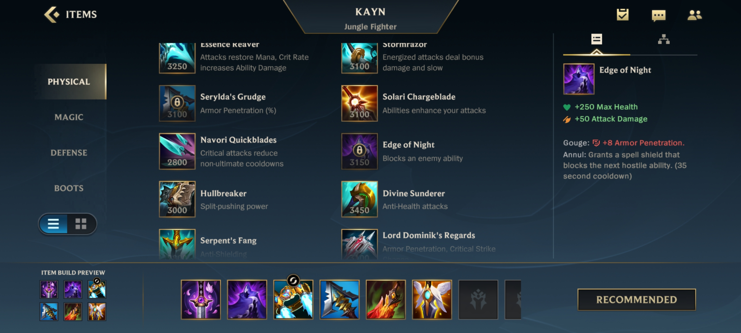 League of Legends: Wild Rift Kayn, Shadow Assassin Champion Guide | Codashop Blog