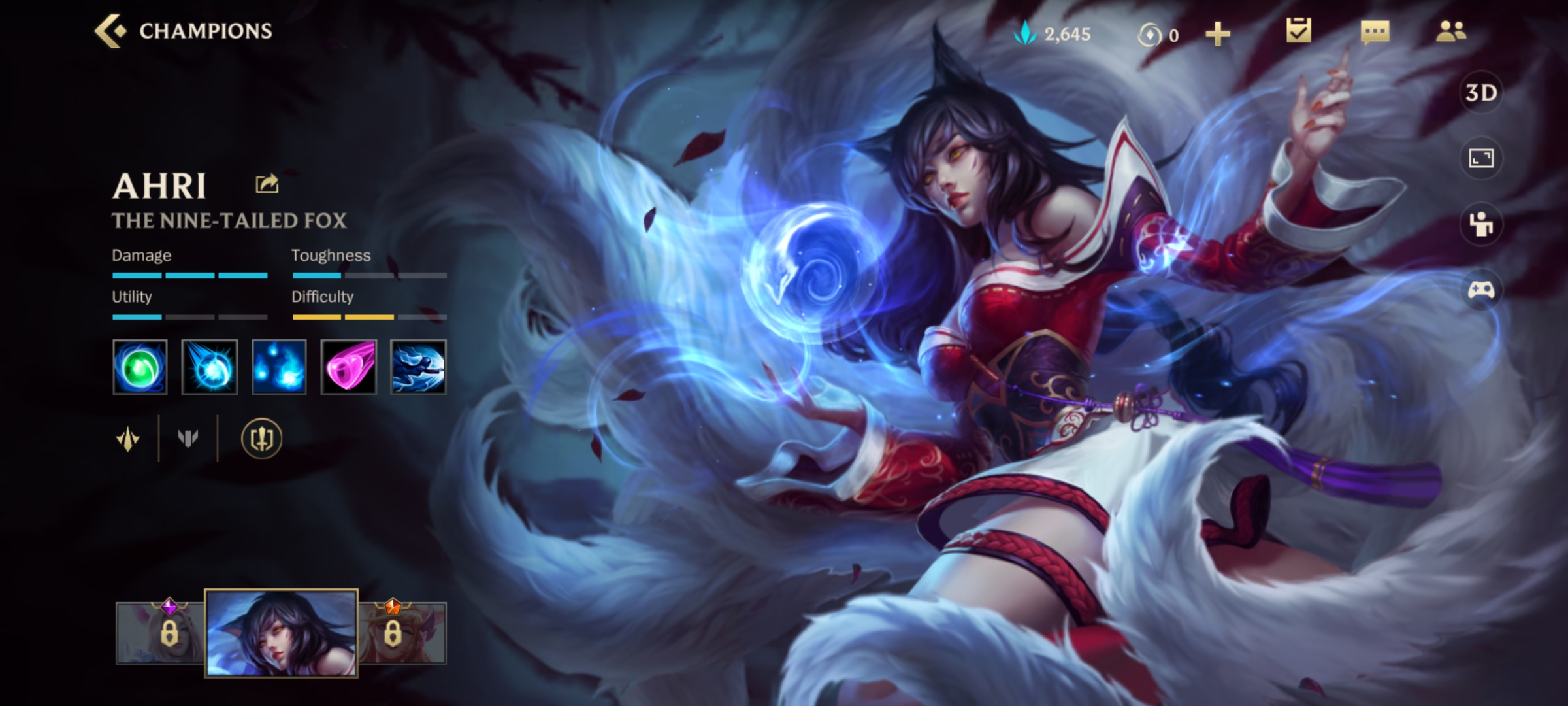 Ahri Wild Rift